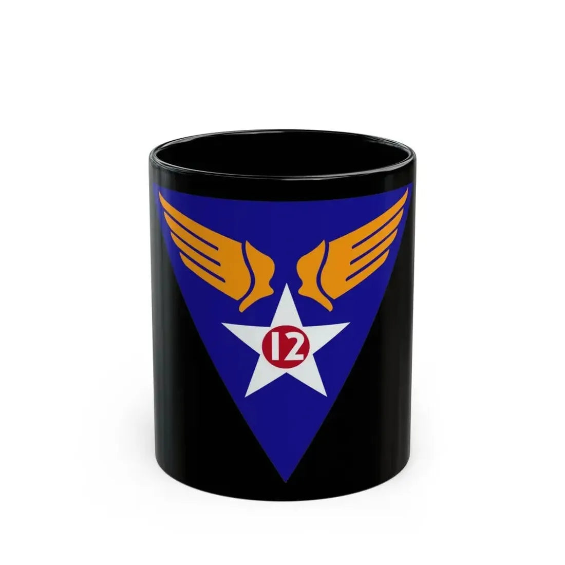 12 Air Force (U.S. Army) Black Coffee Mug - Go Mug Yourself
