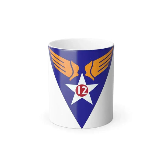 12 Air Force (U.S. Army) Color Changing Coffee Mug 11oz - Go Mug Yourself