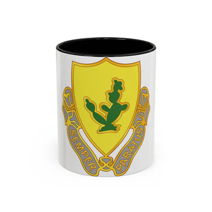 12 Cavalry Regiment (U.S. Army) Accent Coffee Mug-11oz-Black-Go Mug Yourself