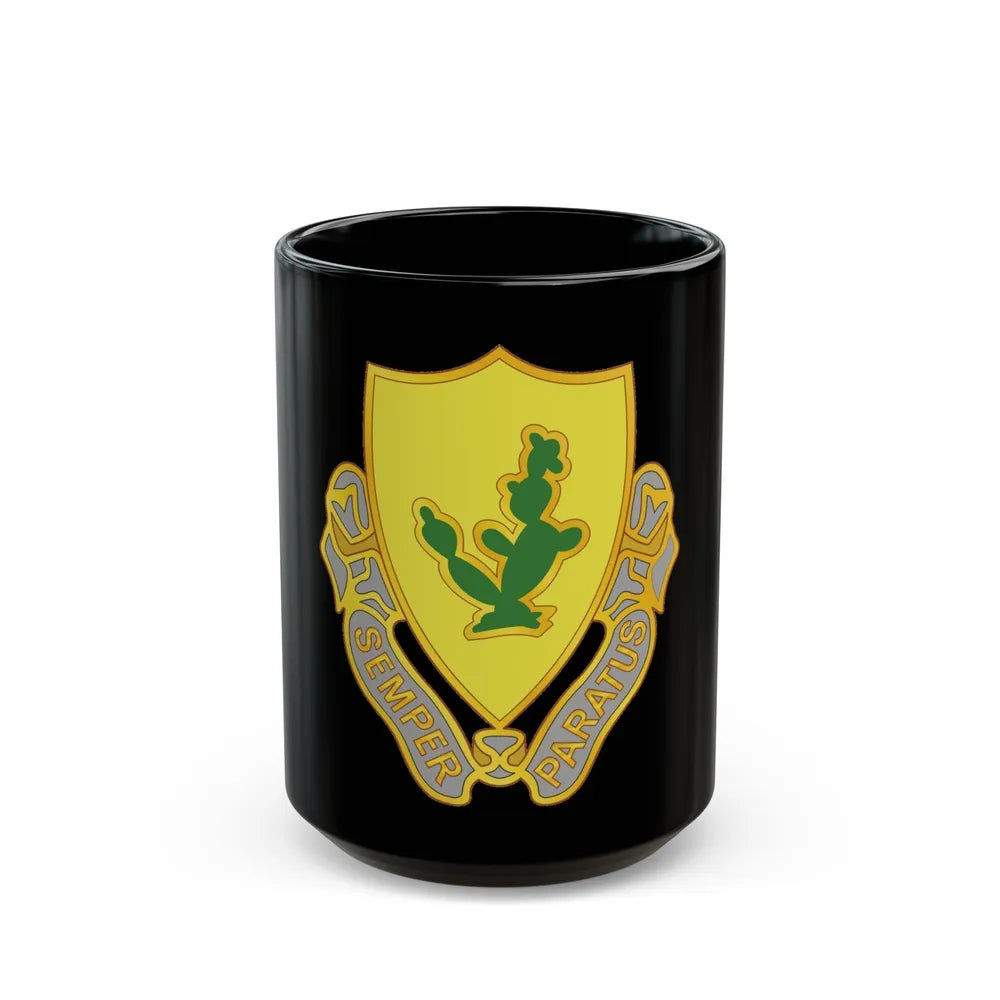 12 Cavalry Regiment (U.S. Army) Black Coffee Mug-15oz-Go Mug Yourself