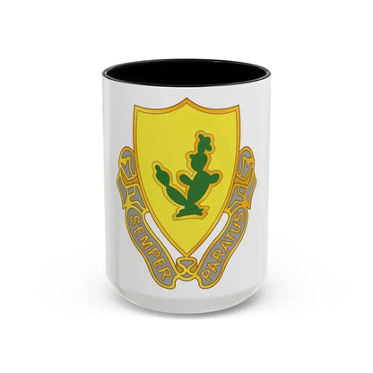 12 Cavalry Regiment (U.S. Army) Accent Coffee Mug 15oz Black - Go Mug Yourself