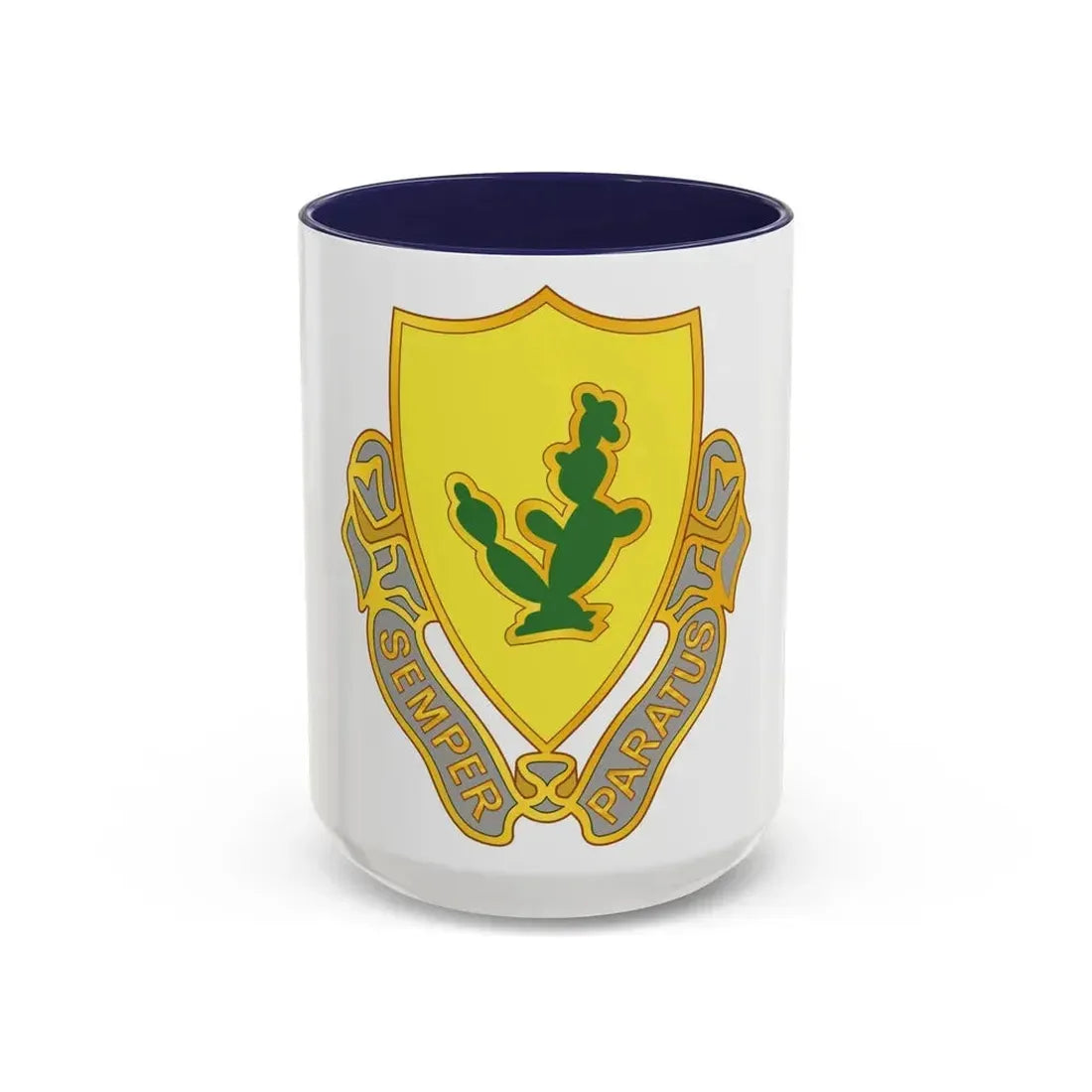 12 Cavalry Regiment (U.S. Army) Accent Coffee Mug 15oz Navy - Go Mug Yourself