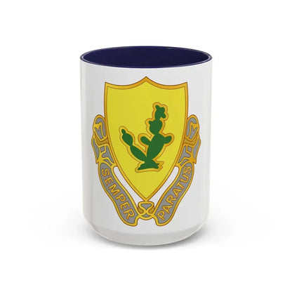 12 Cavalry Regiment (U.S. Army) Accent Coffee Mug 15oz Navy - Go Mug Yourself
