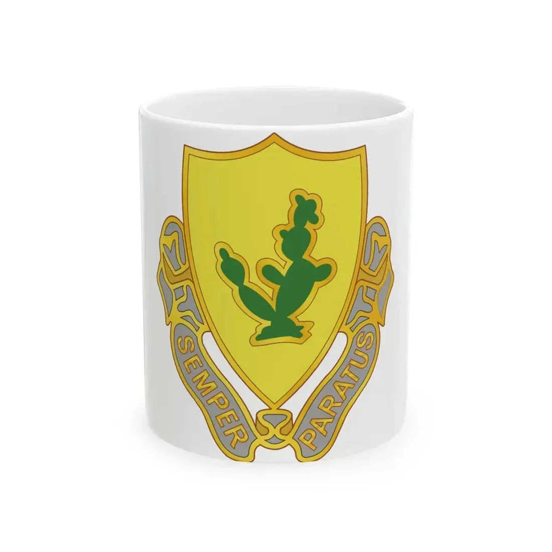 12 Cavalry Regiment (U.S. Army) White Coffee Mug 11oz - Go Mug Yourself