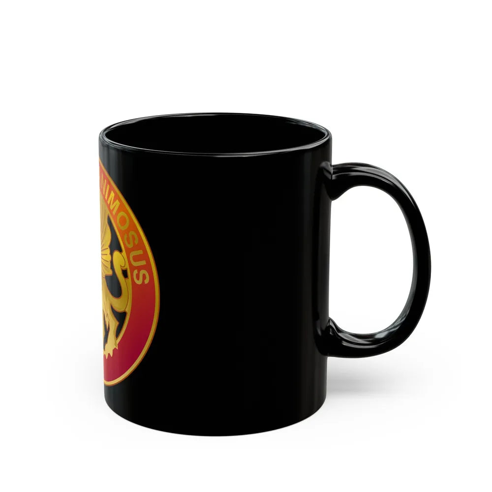 12 Coast Artillery Regiment (U.S. Army) Black Coffee Mug-Go Mug Yourself