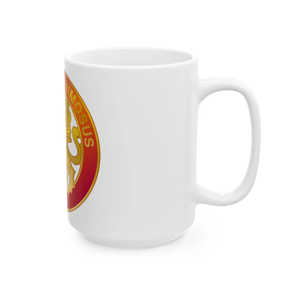 12 Coast Artillery Regiment (U.S. Army) White Coffee Mug-Go Mug Yourself