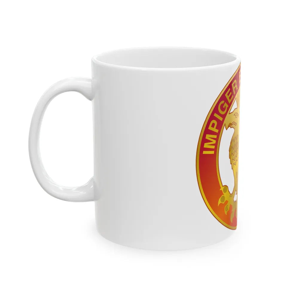 12 Coast Artillery Regiment (U.S. Army) White Coffee Mug-Go Mug Yourself