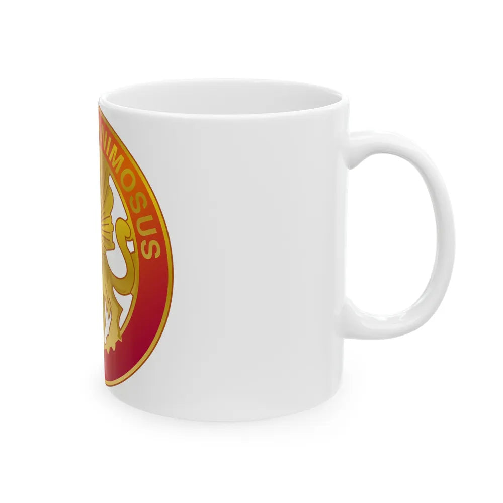 12 Coast Artillery Regiment (U.S. Army) White Coffee Mug-Go Mug Yourself