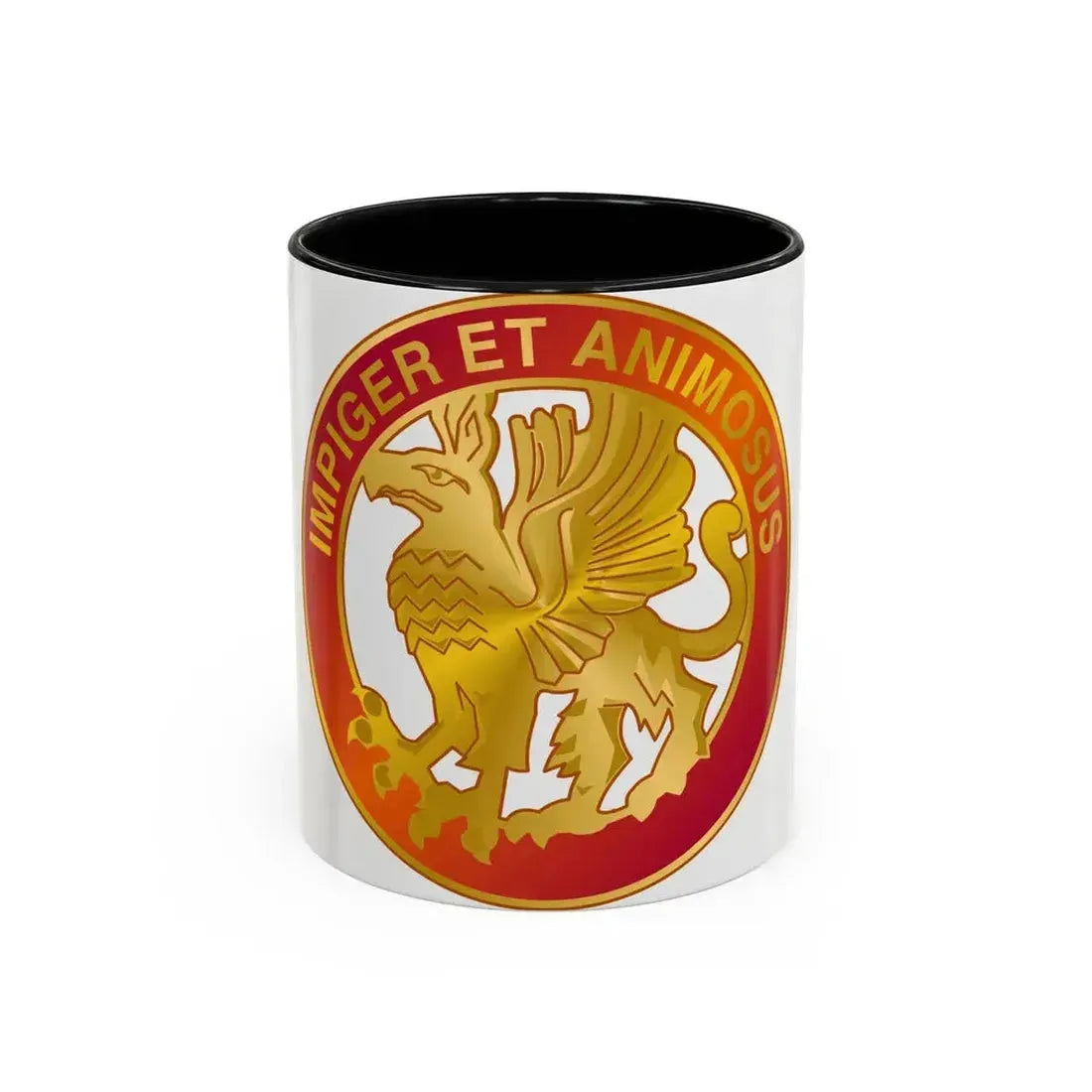 12 Coast Artillery Regiment (U.S. Army) Accent Coffee Mug 11oz Black - Go Mug Yourself