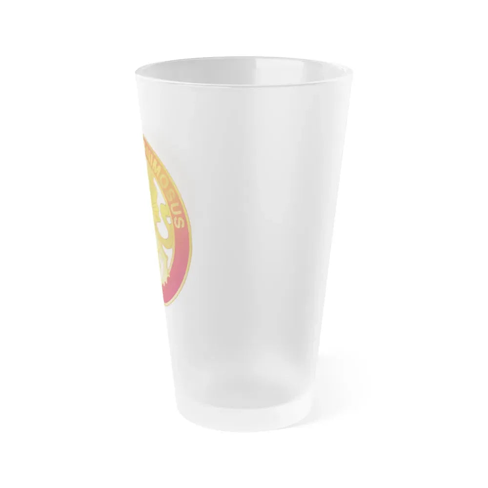 12 Coast Artillery Regiment (U.S. Army) Frosted Pint Glass 16oz - Go Mug Yourself