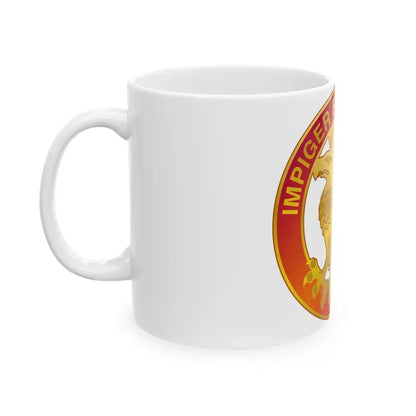 12 Coast Artillery Regiment (U.S. Army) White Coffee Mug - Go Mug Yourself