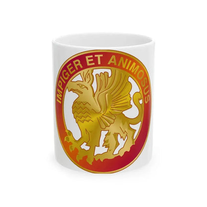 12 Coast Artillery Regiment (U.S. Army) White Coffee Mug - Go Mug Yourself
