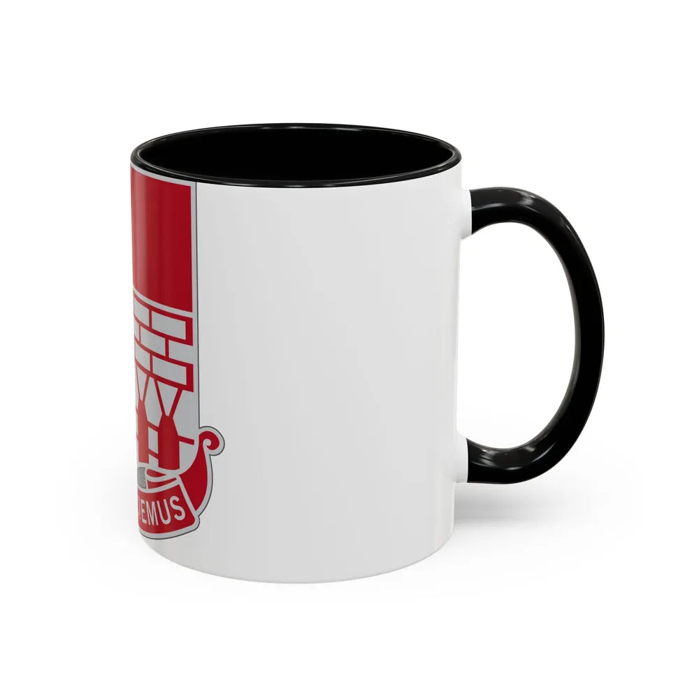 12 Engineer Battalion (U.S. Army) Accent Coffee Mug-Go Mug Yourself