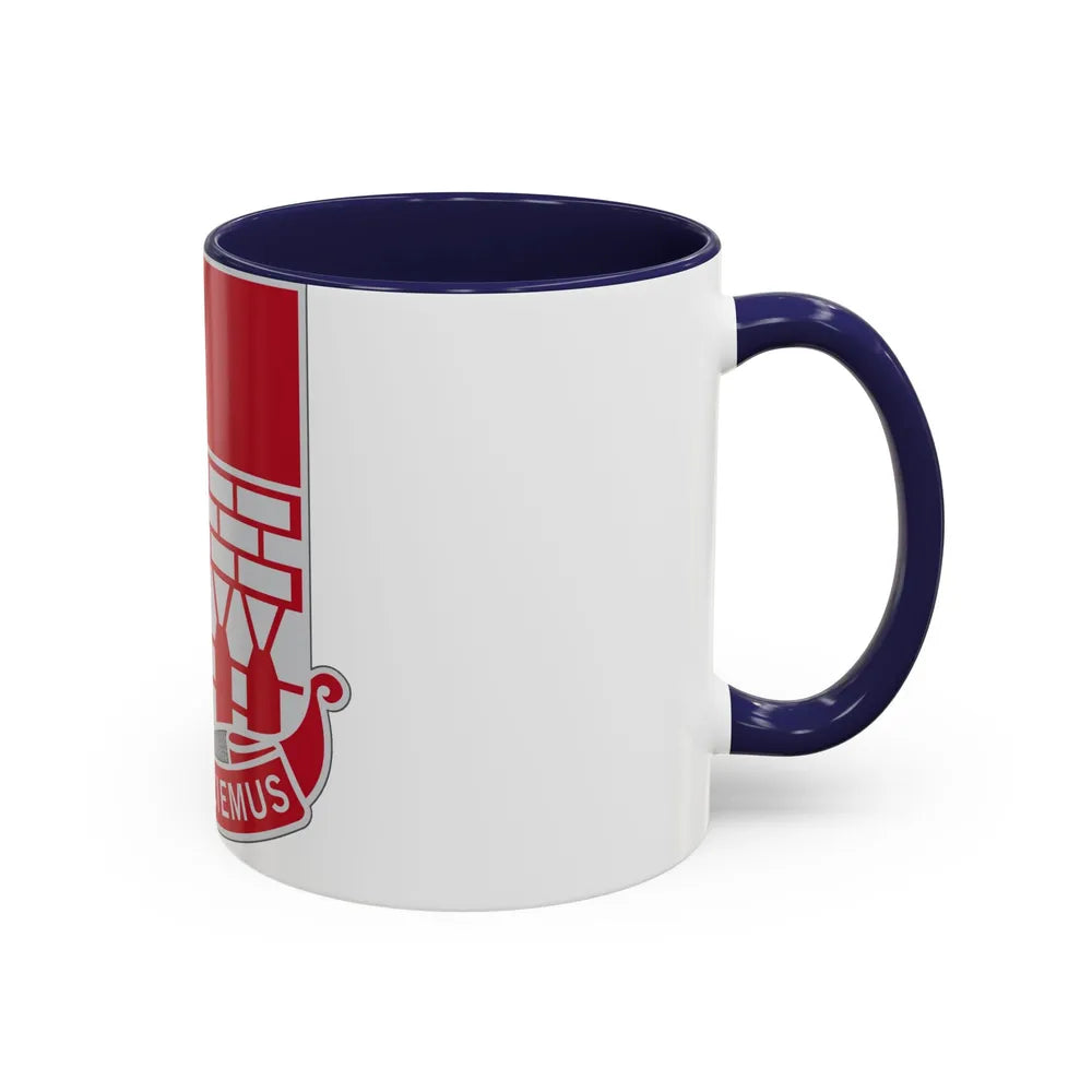 12 Engineer Battalion (U.S. Army) Accent Coffee Mug-Go Mug Yourself