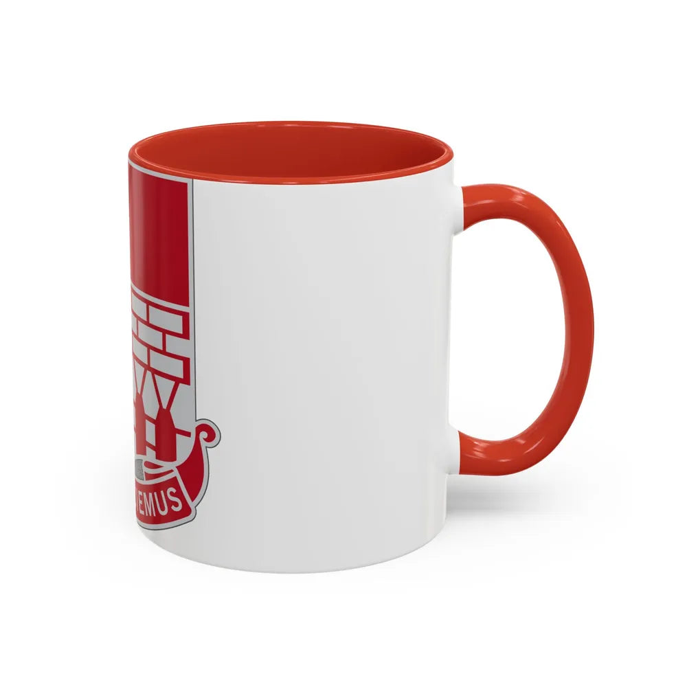 12 Engineer Battalion (U.S. Army) Accent Coffee Mug-Go Mug Yourself