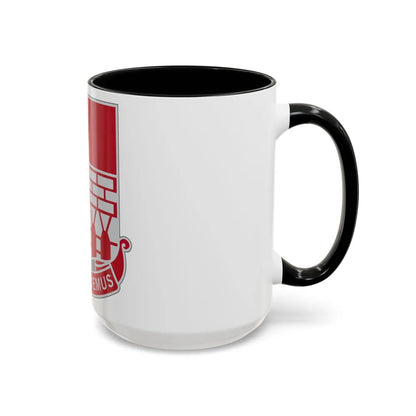 12 Engineer Battalion (U.S. Army) Accent Coffee Mug-Go Mug Yourself