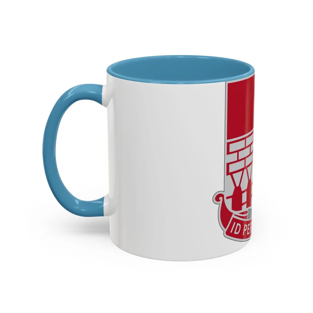 12 Engineer Battalion (U.S. Army) Accent Coffee Mug-Go Mug Yourself