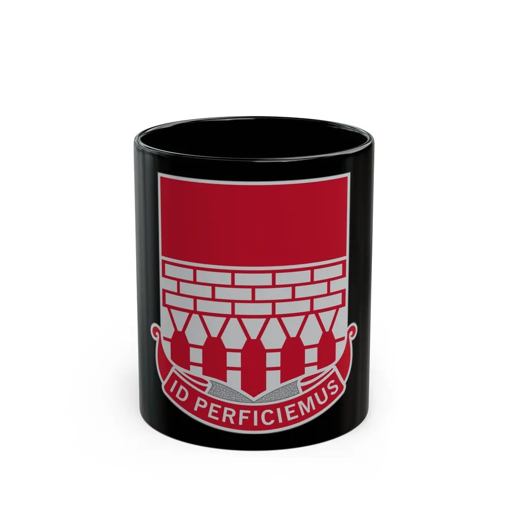 12 Engineer Battalion (U.S. Army) Black Coffee Mug-11oz-Go Mug Yourself