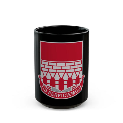 12 Engineer Battalion (U.S. Army) Black Coffee Mug-15oz-Go Mug Yourself