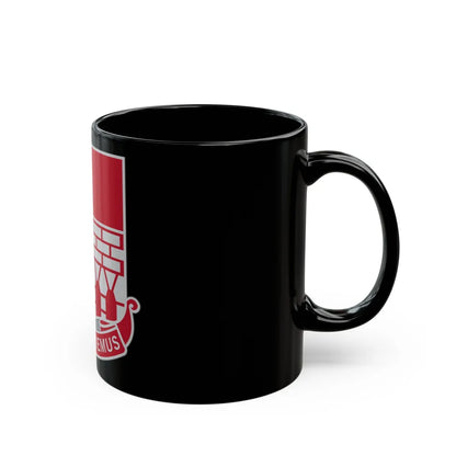 12 Engineer Battalion (U.S. Army) Black Coffee Mug-Go Mug Yourself