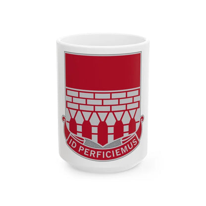 12 Engineer Battalion (U.S. Army) White Coffee Mug-15oz-Go Mug Yourself