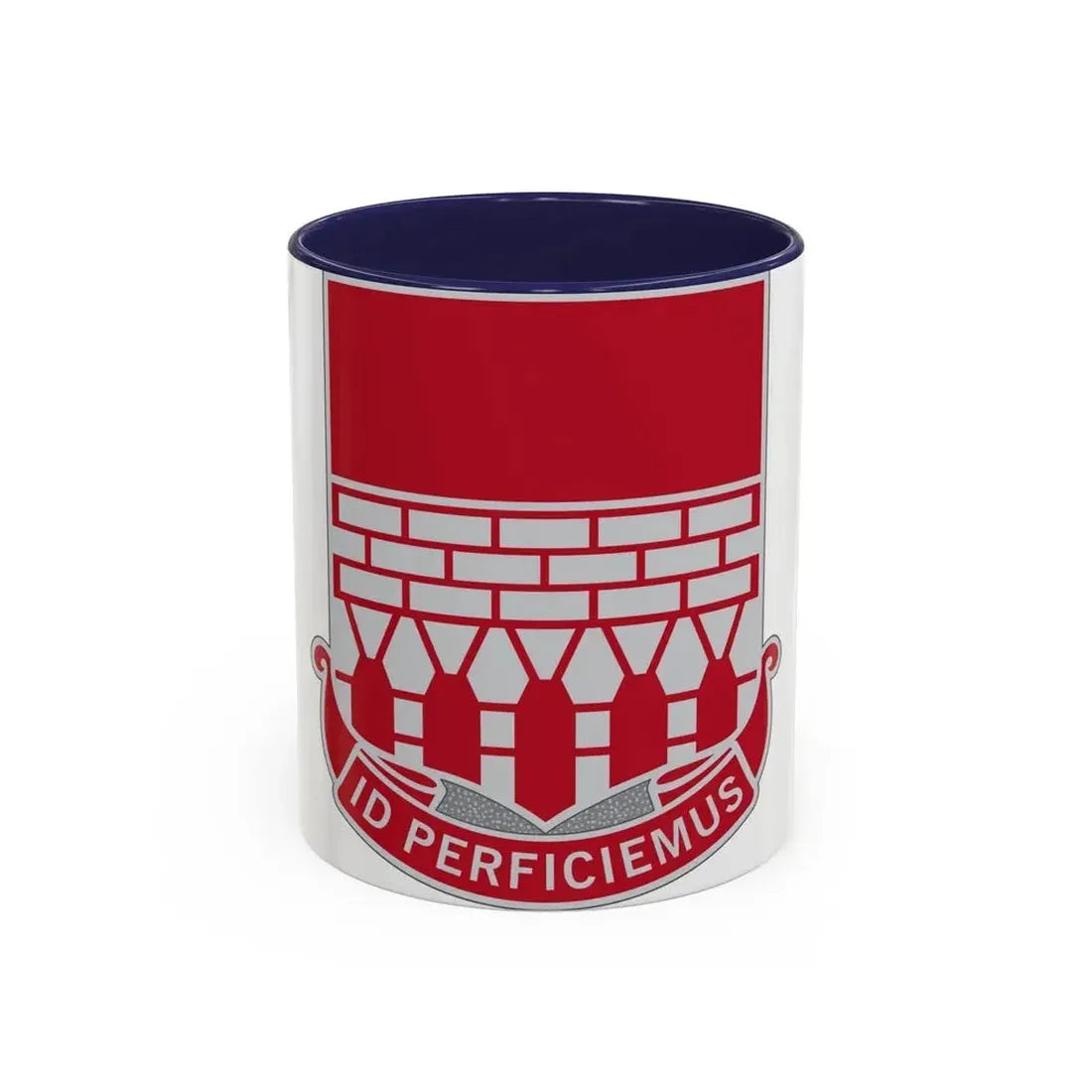 12 Engineer Battalion (U.S. Army) Accent Coffee Mug 11oz Navy - Go Mug Yourself