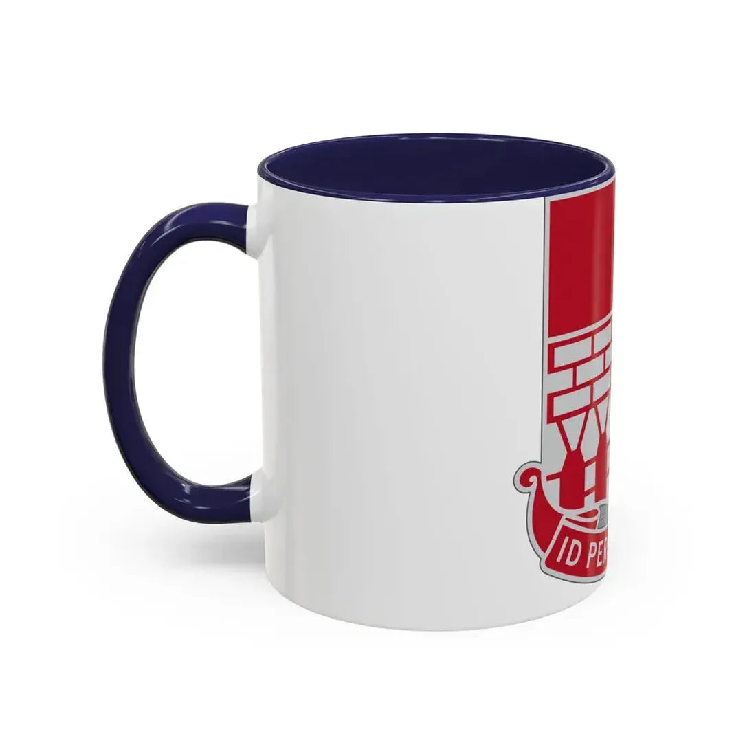12 Engineer Battalion (U.S. Army) Accent Coffee Mug - Go Mug Yourself