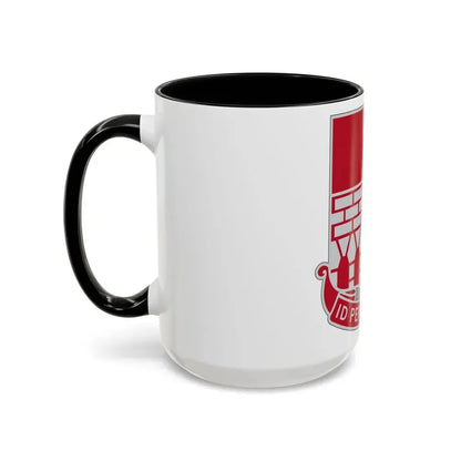 12 Engineer Battalion (U.S. Army) Accent Coffee Mug - Go Mug Yourself