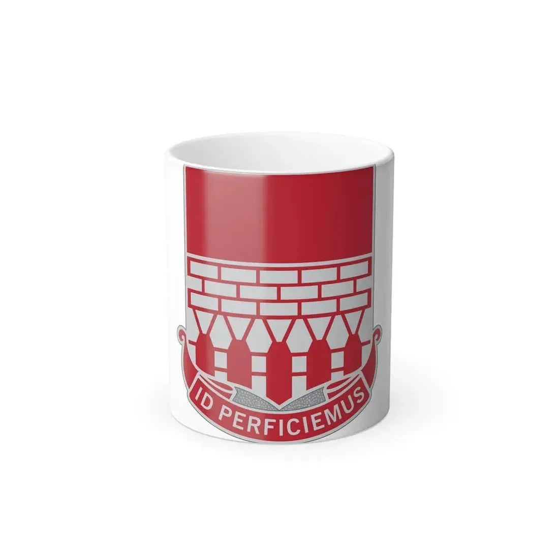 12 Engineer Battalion (U.S. Army) Color Changing Coffee Mug 11oz - Go Mug Yourself