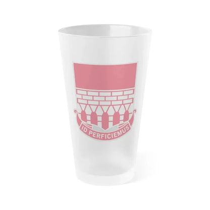 12 Engineer Battalion (U.S. Army) Frosted Pint Glass 16oz Default Title - Go Mug Yourself