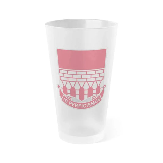 12 Engineer Battalion (U.S. Army) Frosted Pint Glass 16oz Default Title - Go Mug Yourself
