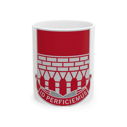 12 Engineer Battalion (U.S. Army) White Coffee Mug 11oz - Go Mug Yourself