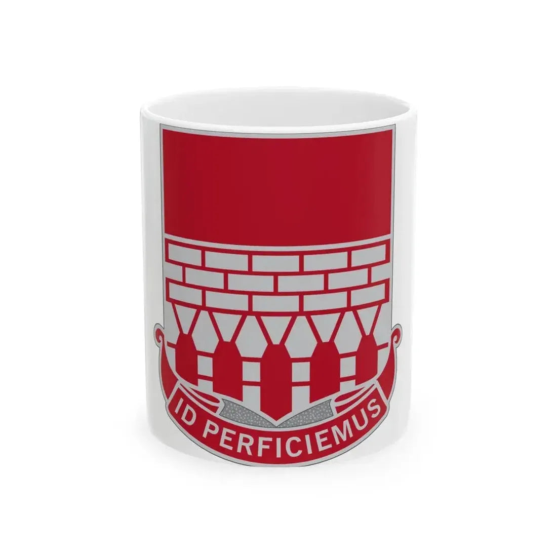 12 Engineer Battalion (U.S. Army) White Coffee Mug 11oz - Go Mug Yourself