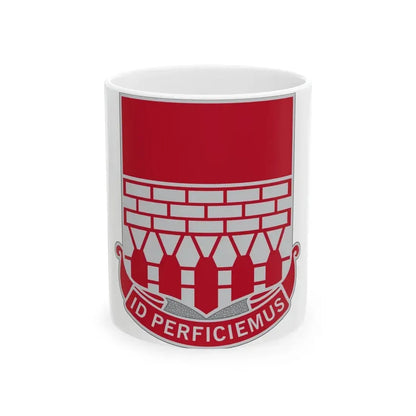 12 Engineer Battalion (U.S. Army) White Coffee Mug 11oz - Go Mug Yourself