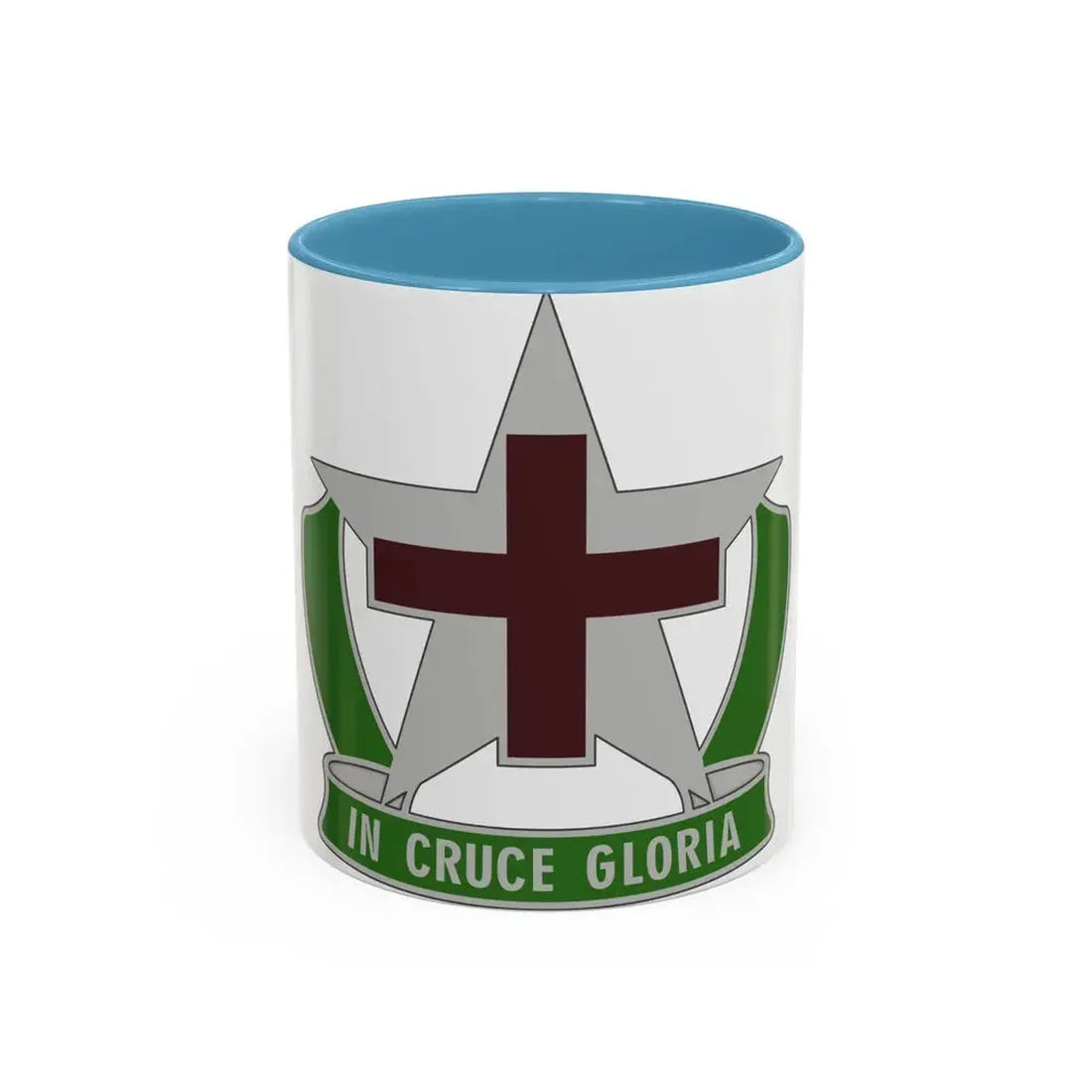 12 Field Hospital (U.S. Army) Accent Coffee Mug 11oz Light Blue - Go Mug Yourself
