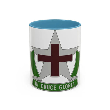 12 Field Hospital (U.S. Army) Accent Coffee Mug 11oz Light Blue - Go Mug Yourself