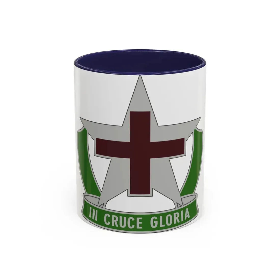 12 Field Hospital (U.S. Army) Accent Coffee Mug 11oz Navy - Go Mug Yourself