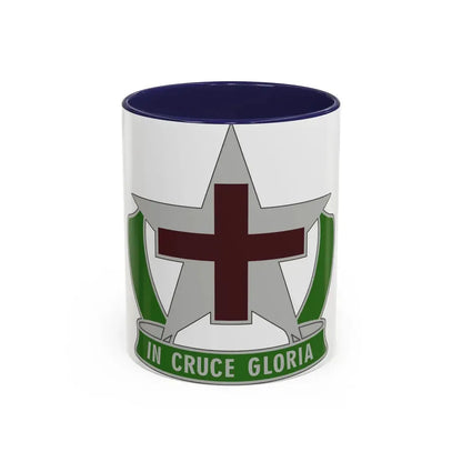 12 Field Hospital (U.S. Army) Accent Coffee Mug 11oz Navy - Go Mug Yourself