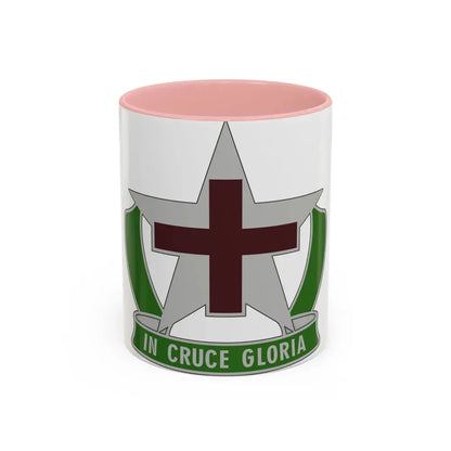 12 Field Hospital (U.S. Army) Accent Coffee Mug 11oz Pink - Go Mug Yourself