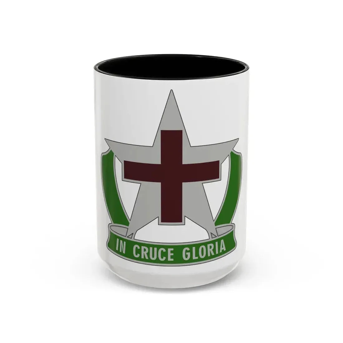 12 Field Hospital (U.S. Army) Accent Coffee Mug 15oz Black - Go Mug Yourself