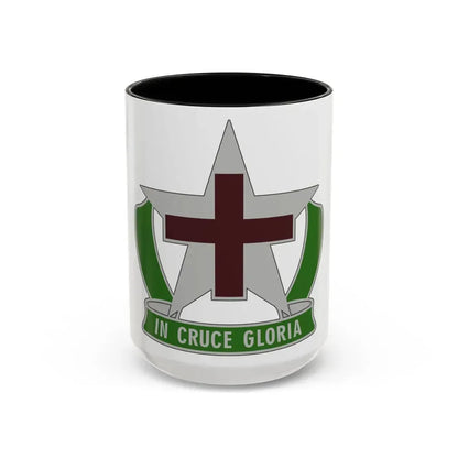 12 Field Hospital (U.S. Army) Accent Coffee Mug 15oz Black - Go Mug Yourself