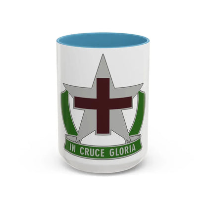 12 Field Hospital (U.S. Army) Accent Coffee Mug 15oz Light Blue - Go Mug Yourself