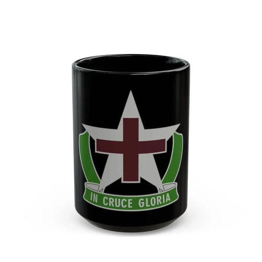 12 Field Hospital (U.S. Army) Black Coffee Mug 15oz - Go Mug Yourself