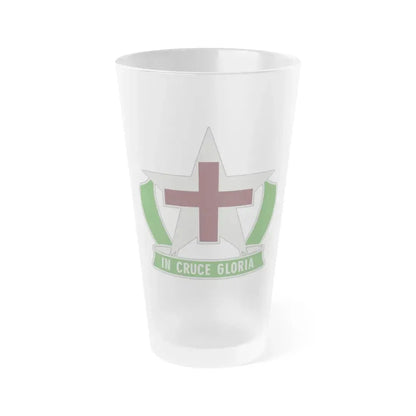 12 Field Hospital (U.S. Army) Frosted Pint Glass 16oz Default Title - Go Mug Yourself