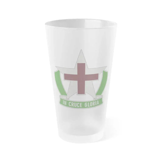 12 Field Hospital (U.S. Army) Frosted Pint Glass 16oz Default Title - Go Mug Yourself