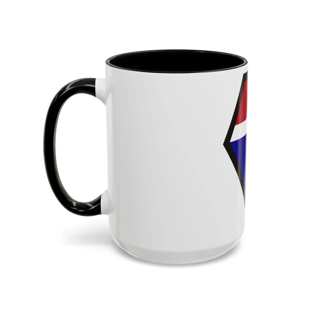 12 Group (U.S. Army) Accent Coffee Mug-Go Mug Yourself