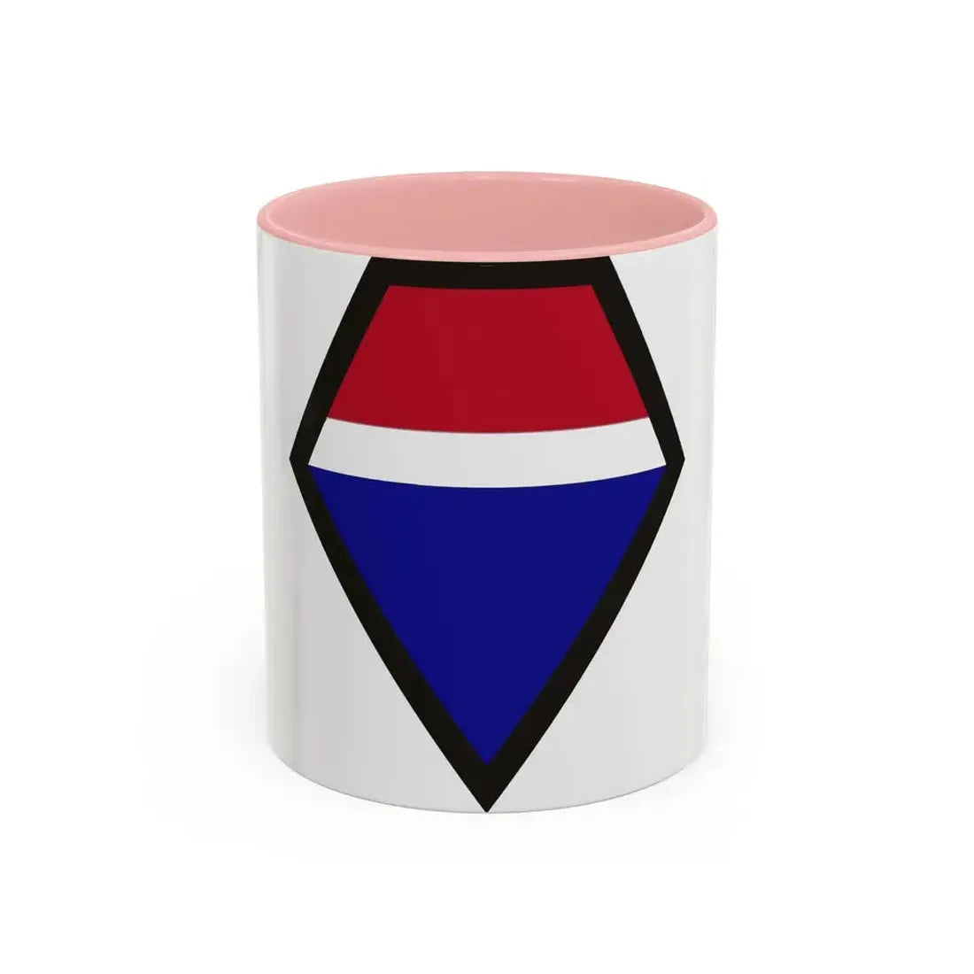 12 Group (U.S. Army) Accent Coffee Mug 11oz Pink - Go Mug Yourself