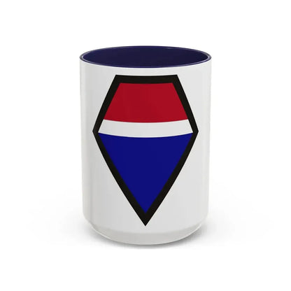 12 Group (U.S. Army) Accent Coffee Mug 15oz Navy - Go Mug Yourself