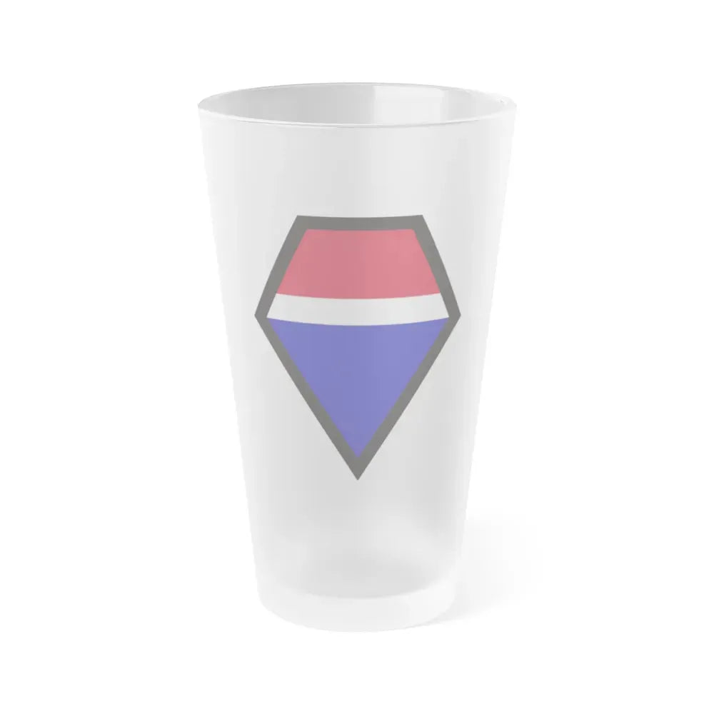 12 Group (U.S. Army) Frosted Pint Glass 16oz Default Title - Go Mug Yourself
