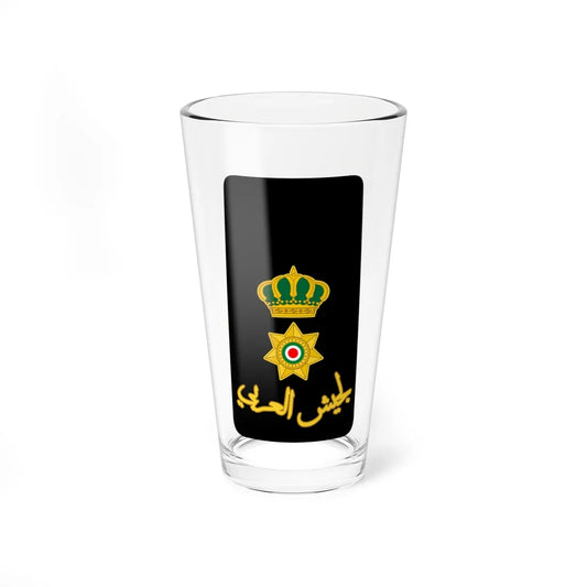12. JLF LTC (Jordan) (Military Rank) Pint Glass 16oz 16oz - Go Mug Yourself